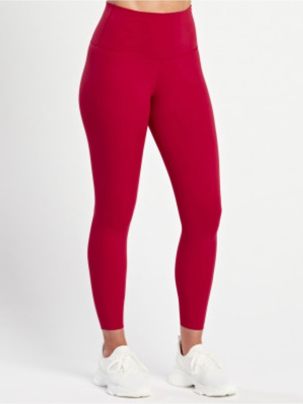 Sommer Ray High-Waist Red Active Leggings,size Medium